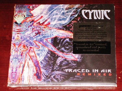 Cynic: Traced In Air - Remixed CD 2019 Season Of Mist USA SOM 521D Digipak NEW