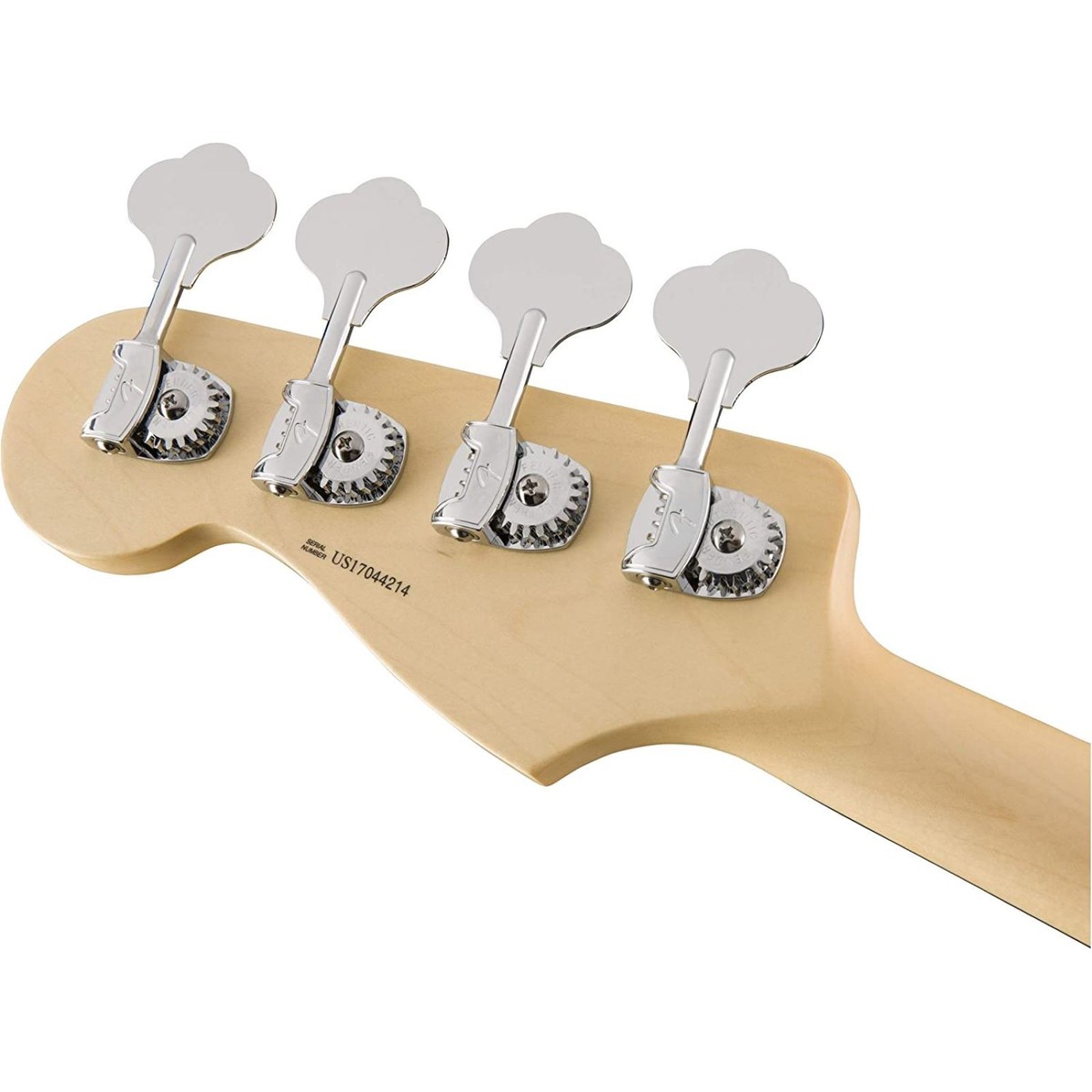 ベース FENDER Bass Tuning Machines Chrome Fender® Bass Tuners, Deluxe F Stamp Chrome (4) - Rall Guitars