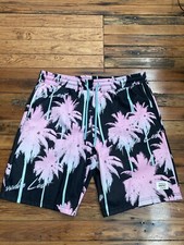 Conspiracy By Wesc Paradise Lost Unisex Shorts XXL/XXXL Hawaiian Palm Tree