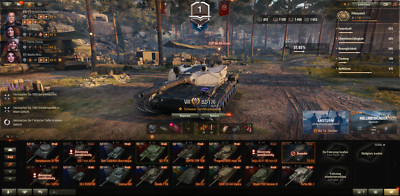WoT Account EU 50+ Premium Tanks STB 1/Leopard 1/IS-7/Obj. 277
