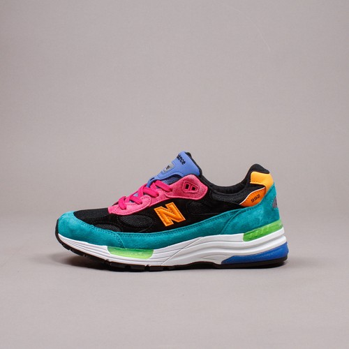 New balance 992 Verde Rosa Multicolor Hecho en EE. UU. estilo de vida  Gimnasio Hombres Zapatos M992RE | eBay