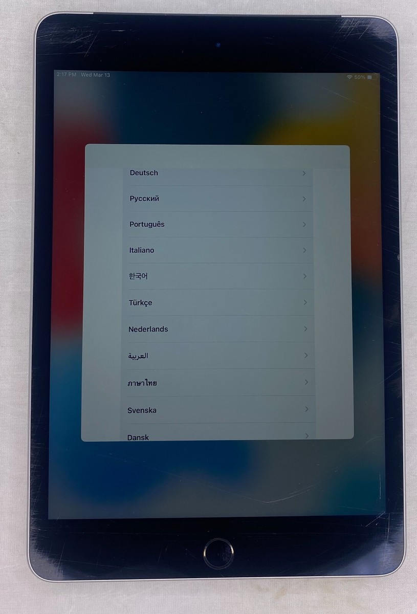 iPad mini 4 黒 128GB セルラー SIMフリー A1550 Apple iPad mini 4th Gen 128GB, Wi-Fi+Cellular (Unlocked