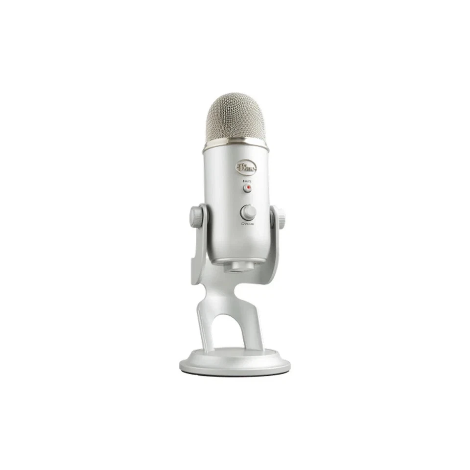 Blue Microphones Yeti Plus Pack Premium Multi-Pattern USB Microphone, Silver - Image 3 of 4