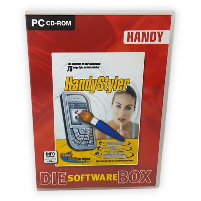 Handsystyler PC CD ROM Klassiker Die Software Box Handy 75 Themes Styles Nokia