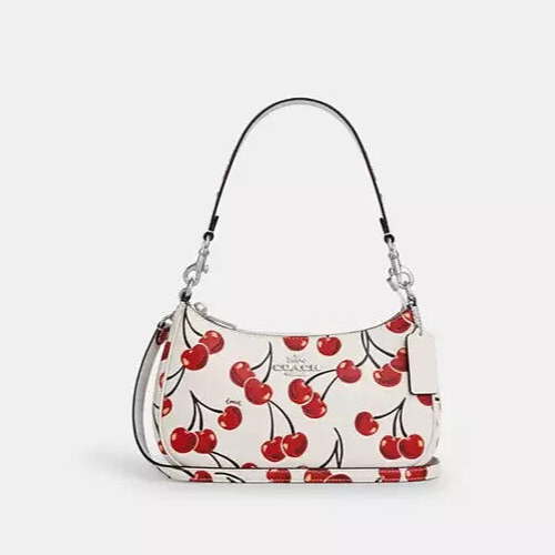 NWT Coach Teri Shoulder Bag In Signature Leather CY674 | eBay