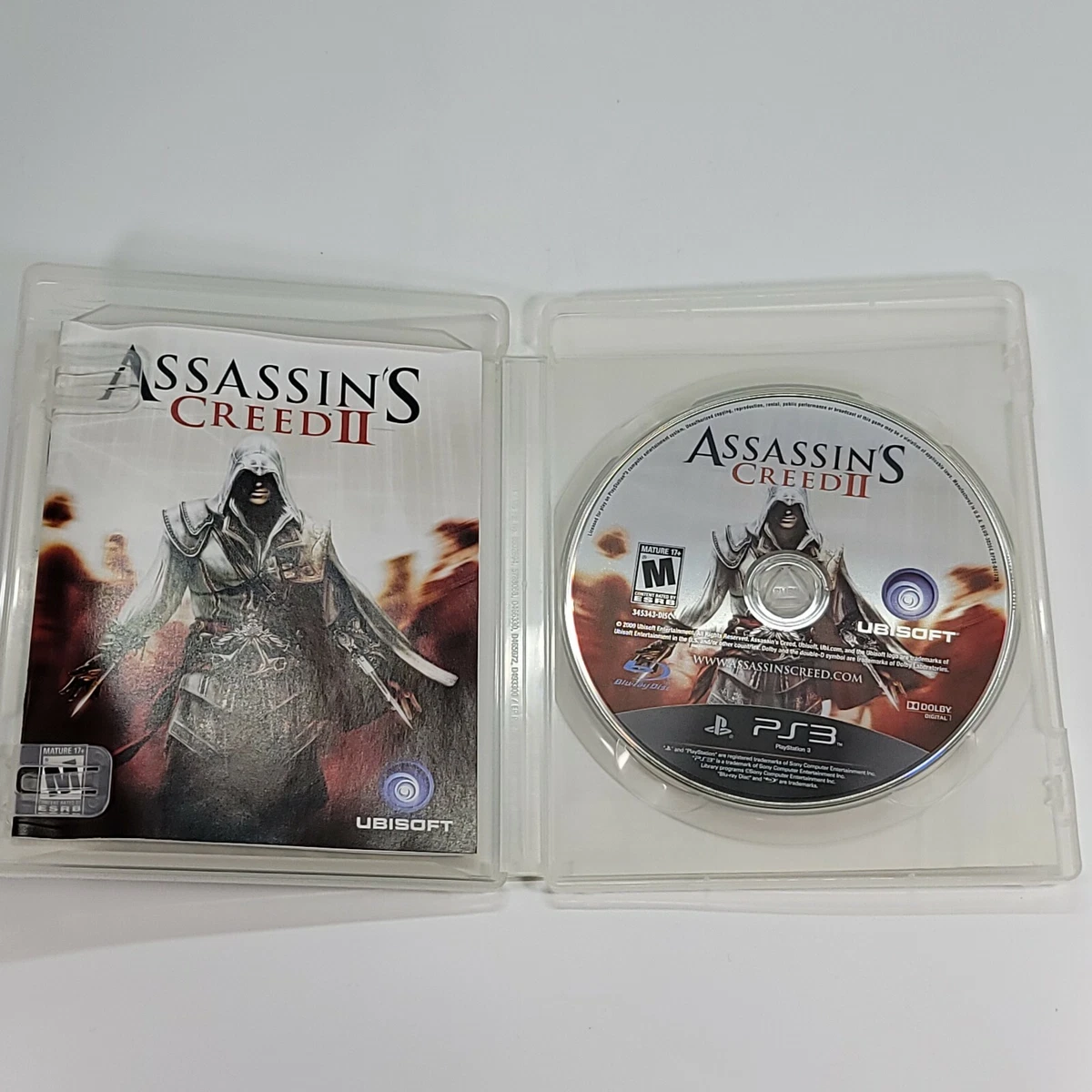 Assassin's Creed II (PC DVD-ROM, 2009, M) VIDEO GAME - CASE & DISC