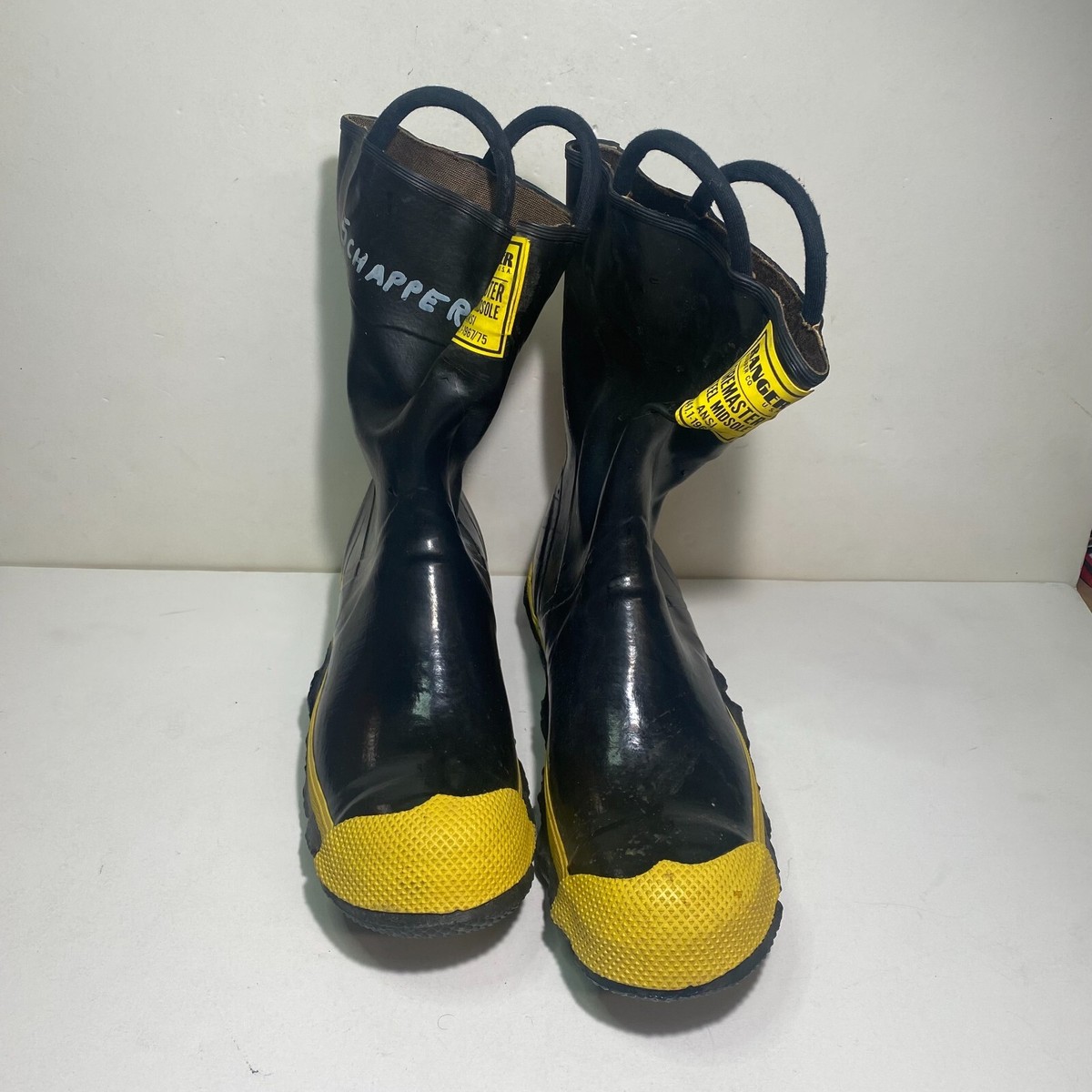 Ranger Rubber Co Firemaster Steel Midsole Boots Size 10 12