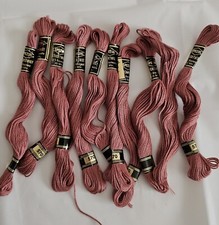 10 Skeins Spezial Sticktwist 570 Rose Color 100 Cotton