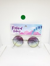 Circle Sunglasses Retro Festival vibes