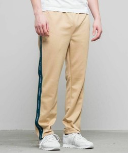 stussy poly track pant black