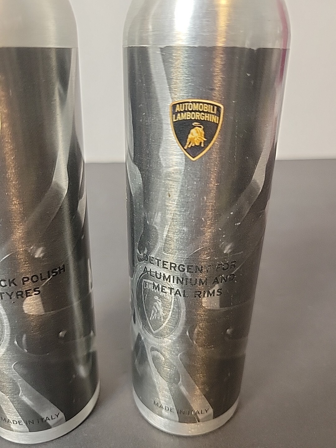 lamborghini rim anti crack polish for tyres and detergent for aluminum metal...