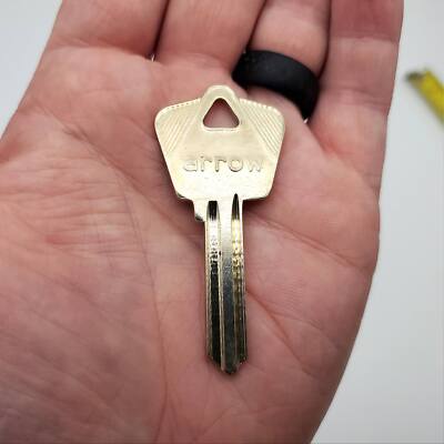 5x Arrow K71 Key Blanks 91EFG Keyway Nickel Silver 6 Pin NOS