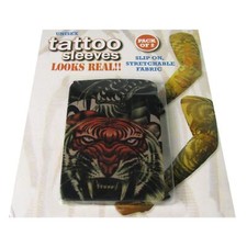 Tattoo Sleeve Fake Unisex Temporary Stretch Diabolical Real Look Arm