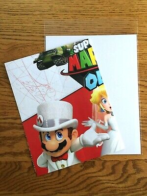 Officially Licensed Super Mario Odyssey 2-SIDED Poster Nintendo Switch  Promo Art