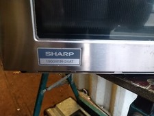 SHARP R24-AT 1900w COMMERCIAL MICROWAVE DISMANTLING FOR SPARES 