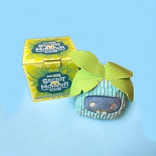 Bark Box Super Chewer Secret Monster Club Dug Medium Rip Reveal Flower Ball New