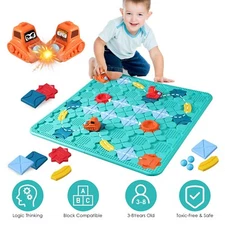 Logic Road Builder Toys Board Games Toys for Kid Ages 3 4 6-8 12 Boys Girls Gift