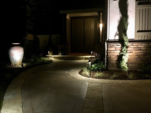 4 Pk Solid Brass LED 12V Path Light Antique Bronze Outdoor Landscape Lighting - Picture 8 of 10
