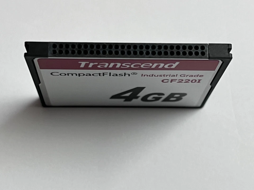 Transcend TS4GCF220I 4 GB Industrial Grade CompactFlash CF Card 220X CF220I SLC - Image 2 of 4