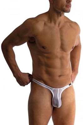 MANSTORE thong minimum M101 white size S/M/L/XL or XXL