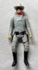 Vintage 1980 Action Figure Of The Lone Ranger Legends of the West. CLEAN