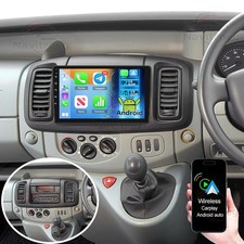 For Vauxhall Vivaro 2006-2010 Car Radio Stereo Android 15 Carplay GPS Head Unit