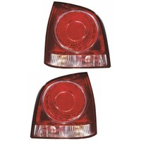 RüCkleuchten Heckleuchten Set Links & Rechts Rot FüR Vw Polo 9N_