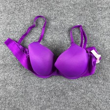 PINK Victoria's Secret Purple Wear Everywhere Wired Lightly Lined 34D Bra