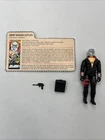 Vtg 1983 Gi Joe Cobra 3.75" Destro V1 Figure Complete w/ Filecard Hasbro