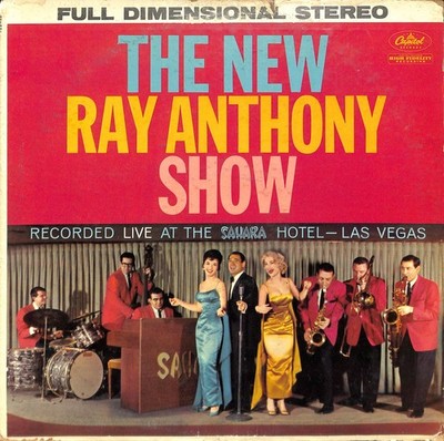 Ray Anthony The New Ray Anthony Show Capitol Records LP Stereo ST1421 Live Las