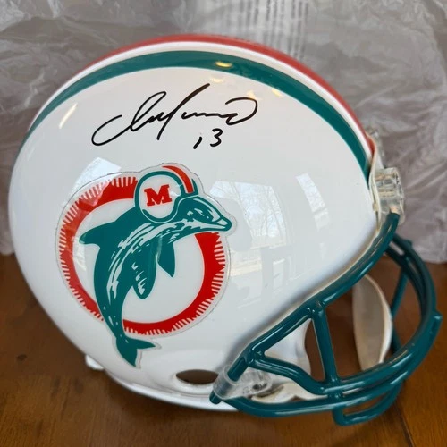 Dan Marino Signed Autographed Full Size Authentic Helmet Fanatics COA