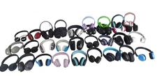 Lot of 33 Wireless  Different Brands Headphones - Free Shipping.