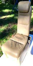 2005-2010 Honda Odyssey 2nd Row Middle Jump Seat Oem Tan Leather