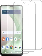 3 Pack for Blu View 5 Tempered Glass Screen Protector, transparent