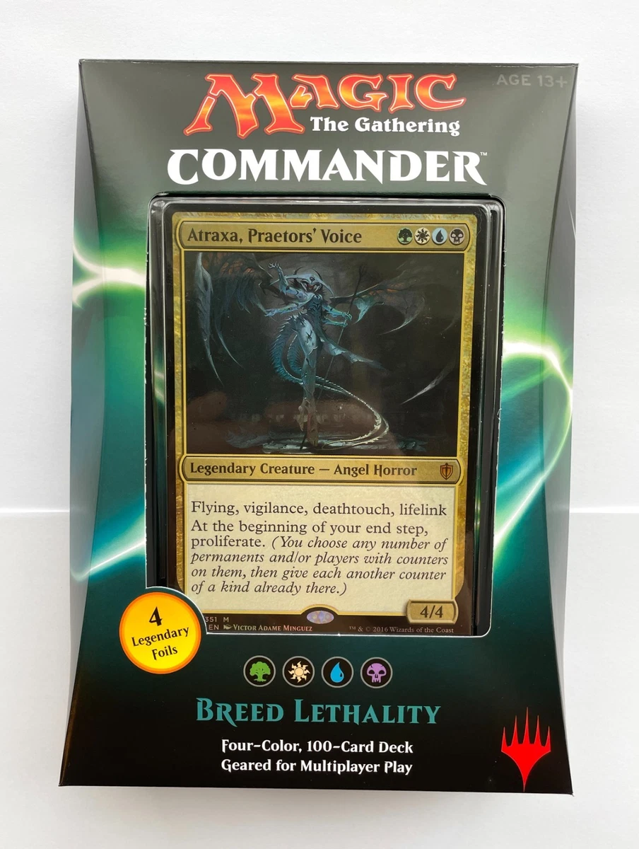 Magic: The Gathering Commander 2016 Set Sealed Collectible Card Game Packs  in English for sale | eBay