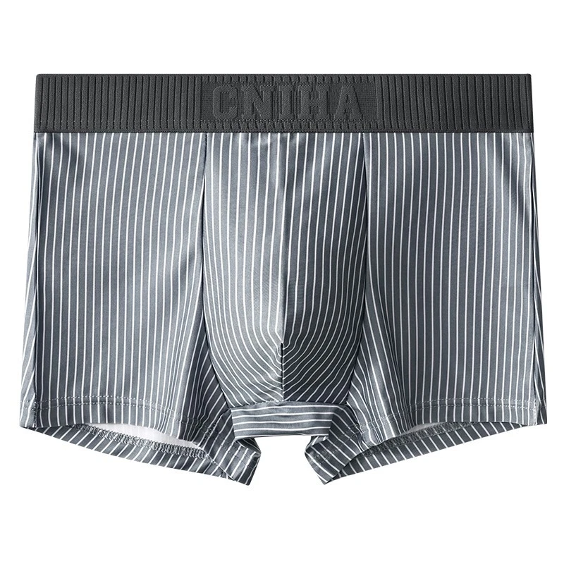 4 PIEZAS Calzoncillos boxer suaves transpirables cómodos para hombre Foto 3 de 4