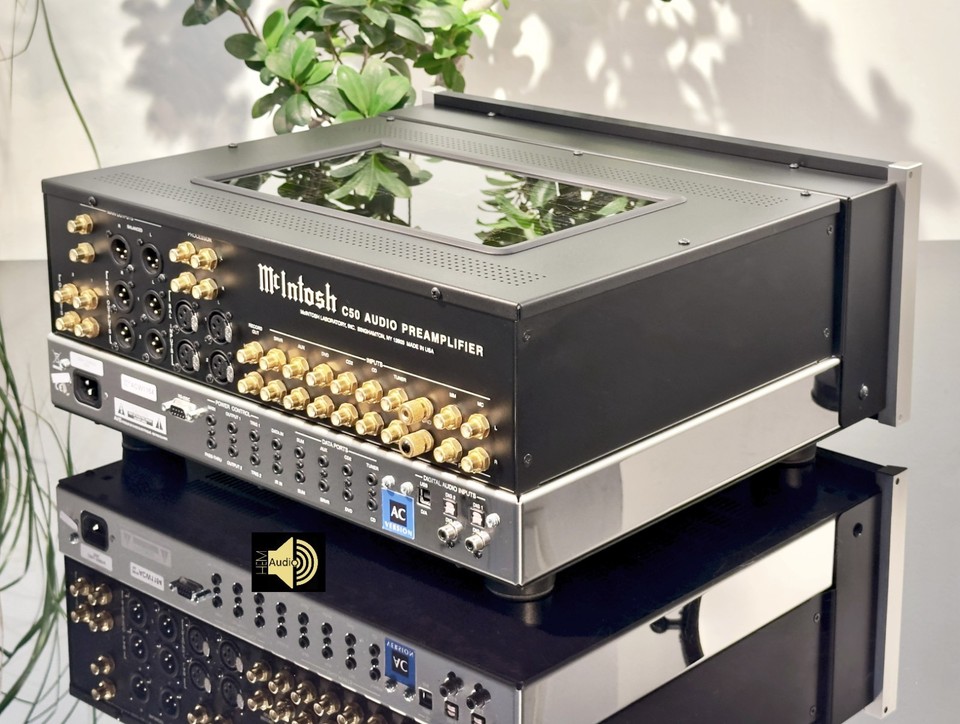 McIntosh C-50 High End Transistor Vorverstärker mit DAC, Zubehör, TOP ...