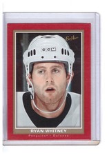 Ryan Whitney 2005-06 Upper Deck Bee Hive Red Parallel Card #137