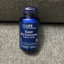 Life Extension Super Bio-Curcumin® Turmeric Extract 400mg 60ct EXP02/27