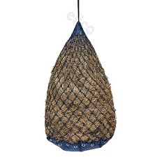 HAYLAGE NET PARACORD SOAKING HAY NAVY HORSE PONY HAYNET  EQUESTRIAN *FREE POST*