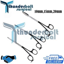 Trepsat Forbici per Dissettore a Flap Viso Set di 3pz,10mm,15mm,20mm Premium