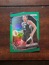 2025 WNBA Prizm Kiah Stokes Green Prizm #58
