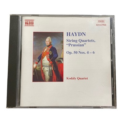 Joseph Haydn String Quartets Nos. 4-6 Prussian Haydn Kodaly Quartet CD