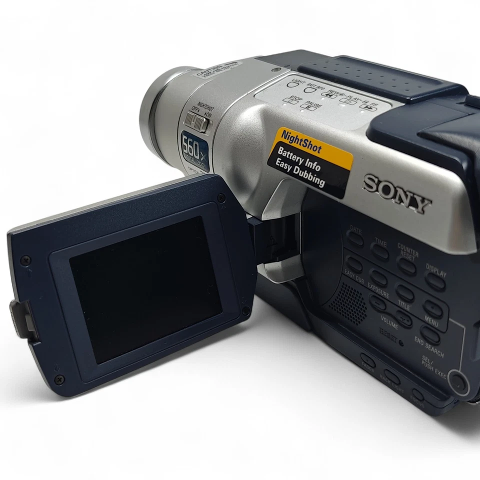 Sony Handycam CCD-TRV218E Camcorder Hi8 Tape 560x Night Vision Camera + Charger - Image 4 of 4