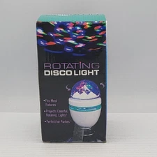 New in Box Rotating Disco Light - LED - Rhode Island Novelty Company