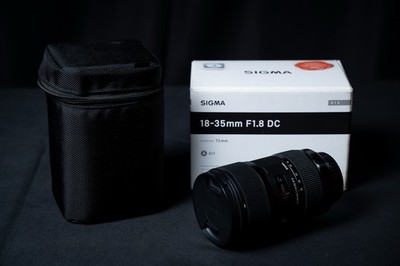 Sigma 18-35mm F1.8 DC HSM Art für Canon EF-Mount