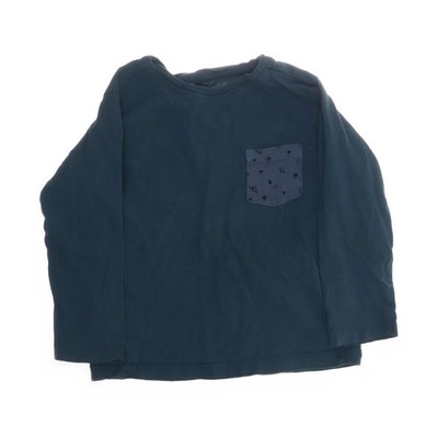 Athleta, Langarmshirt, Größe: 86/92, Blau, Baumwolle, Gepunktet #BfY