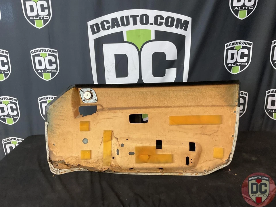 Panel de puerta izquierda Porsche 944, 86-88 924S 1982-1985 cuero sintético gris claro 133263 Foto 2 de 4