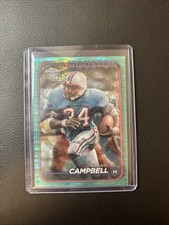 2024 Topps Chrome - Earl Campbell #186 Aqua Sonar Refractor /199