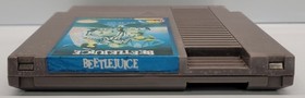Beetlejuice Nintendo Nes Cleaned & Tested Game Cartridge with New Clamshell Case